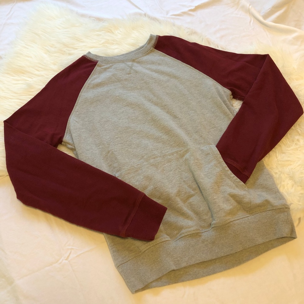 Men's Forever 21 Long Sleeve Raglan Pullover